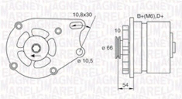 MAGNETI MARELLI Generaator 063730893010